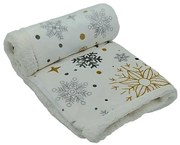 Bárány takaró Magic white, 150 x 200 cm