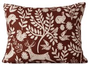 Mikroszálas párnahuzat FOREST ANIMALS 40x50 cm, barna