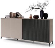 RONJA komód taupe/fekete