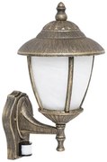 Rábalux Madrid 7836 mozgásérzékelős kültéri falilámpa, 1x60W E27, IP43