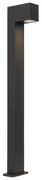 Ipari kültéri állólámpa sötét szürke 80 cm IP44 - Baleno