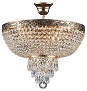 Maytoni DIA890-CL-05-G - Felületre szerelhető csillár PALACE 5xE27/60W/230V