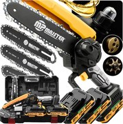 Erős Akkumulátoros láncfűrész Mini 4x Lánc Nagy XXL szett