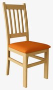 Étkezőszék SIMON tölgy/narancssárga