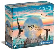 Móló Peaceful 500 db-os Peace puzzle Clementoni