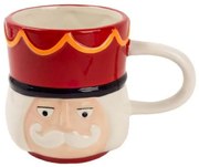 Diótörős fej karácsonyi kerámia bögre - 480 ml