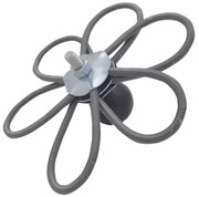 Kémény rozetta, átmérő 150 mm, beleértve a súlyokat is (állítható), M12 lánc nélkül