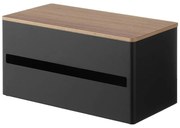 Fekete fém papírtörlő tartó Rin – YAMAZAKI