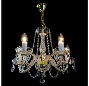 Wranovsky JWZ109052100 - Kristály csillár láncon BALANCE 5xE14/40W/230V