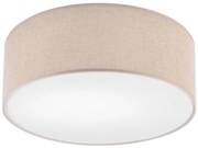 Mennyezeti lámpatest MONTE 1xE27/60W/230V, átmérő 35 cm, barna