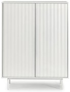 Sierra fehér magas komód 97x130 cm - Teulat