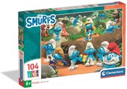 Hupikék törpikék Forest 104 db-os puzzle Clementoni