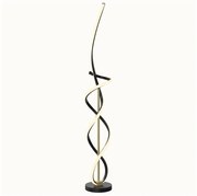 Wofi 3134-104 - LED Dimmelhető állólámpa INDIGO LED/31W/230V fekete/arany