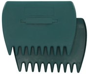 Levélgyűjtő kézi villa újrahasznosított anyagból, 34 x 25 cm