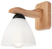 Fali lámpa ADRIANO 1xE27/60W/230V tölgy