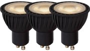 KÉSZLET 3x LED Dimmelhető izzó MR16 GU10/5W/230V 3000K - Lucide 49006/15/30