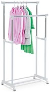 Ruhatároló Állvány Fehér Színben 83488