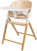 Lionelo - 3 az 1-ben gyerek etetőszék CELIA Fehér natúr fa