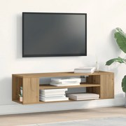 Fali TV Szekrény Artisan Tölgy 100x30x26,5 cm Nincs fa
