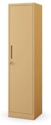 Irodai irattartó szekrény ALEX, 450 x 1850 x 400 mm, Fresh Style: bézs