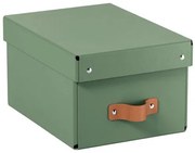 Tárolódoboz, S méret, LEITZ Puro, zsályazöld (E61470050)