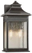 Quoizel QZ-LIVINGSTON2-M - Kültéri lámpa LIVINGSTON 2xE14/40W/230V IP44