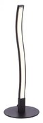 Leuchten Direkt 15128-18 - LED Asztali lámpa WAWE LED/3W/230V fekete