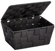 Adria fekete kosár, fedéllel - Wenko
