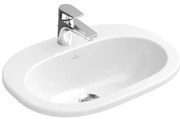 Villeroy & Boch 41615601 - Süllyesztett mosdó O.NOVO 56x40,5 cm kerámia/fehér