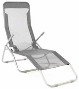 GARTHEN Kerti nyugágy 160 cm szürke