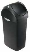 Simplehuman szemetes, 40 l, fekete, 40 l