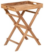 Teakfa kerti zsúrkocsi 29x39 cm Ronda – House Nordic