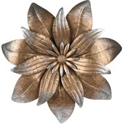 Fém falidísz Virág II, átmérő 35 cm