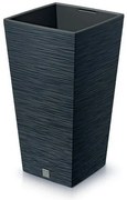 FURU SQUARE virágtartó 29,5 cm, antracit, 29,5 cm