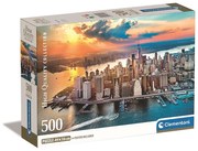 New York Sunset 500 db-os puzzle Clementoni