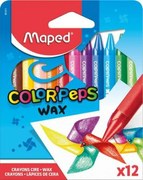 Zsírkréta, MAPED Color&#039;Peps Wax, 12 különböző szín (IMA861011)