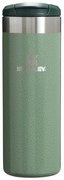 Zöld rozsdamentes acél termobögre 470 ml AeroLight™ Transit Hammer Tone Green – Stanley