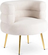 Fotel krém színben PRESTON