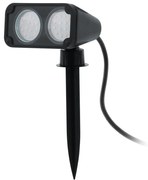 Eglo Nema 1 93385 leszúrható, kültéri spotlámpa, 2x3W GU10 LED