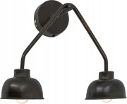 Fali Lámpa Függeszték Fém Fali Lámpa 2 Pont Vintage Ipari E14