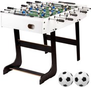 GamesPlanet® Csocsóasztal BELFAST Fehér 121 x 101 cm