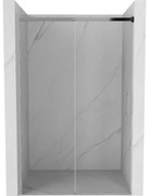 Mexen Omega tolóajtós zuhanykabin 100 cm, átlátszó, króm - 825-100-000-01-00