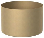 Virágcserép 11x17 cm arany