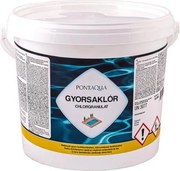 Gyorsaklór gyorsan oldódó klóros fertőtlenítőszer 3 kg