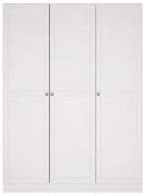 Fehér ruhásszekrény 147x200 cm Billund – Tvilum