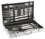 Alu 30 db-os grillező eszköz készlet táskával - Cattara