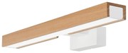 Brilagi- LED Fürdőszobai tükörmegvilágítás WOODY MIRROR LED/8W/230V IP44 tölgy/fehér