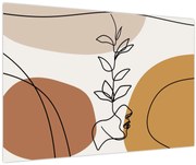 Kép - Boho formák (90x60 cm)