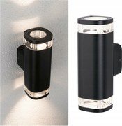 Paulmann Colum kültéri fali lámpa IP44 80x112mm antracit fel/le