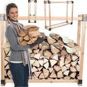Kandalló fa állvány tűzifa tartó 0,5 m3 Eko